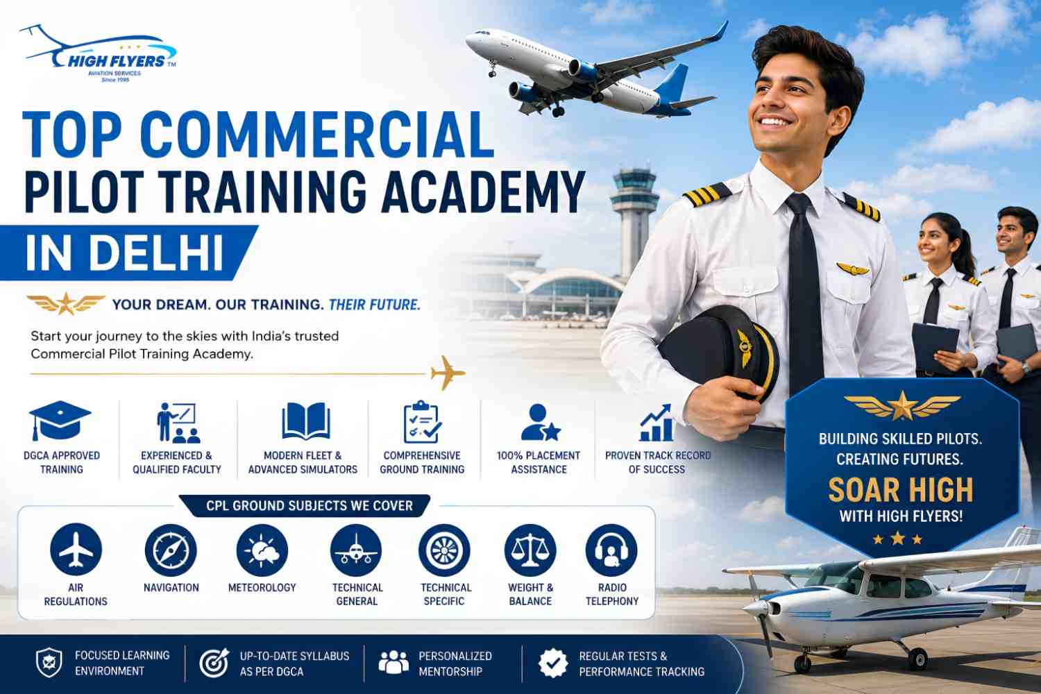 Commercial Pilot Training Academy in Delhi