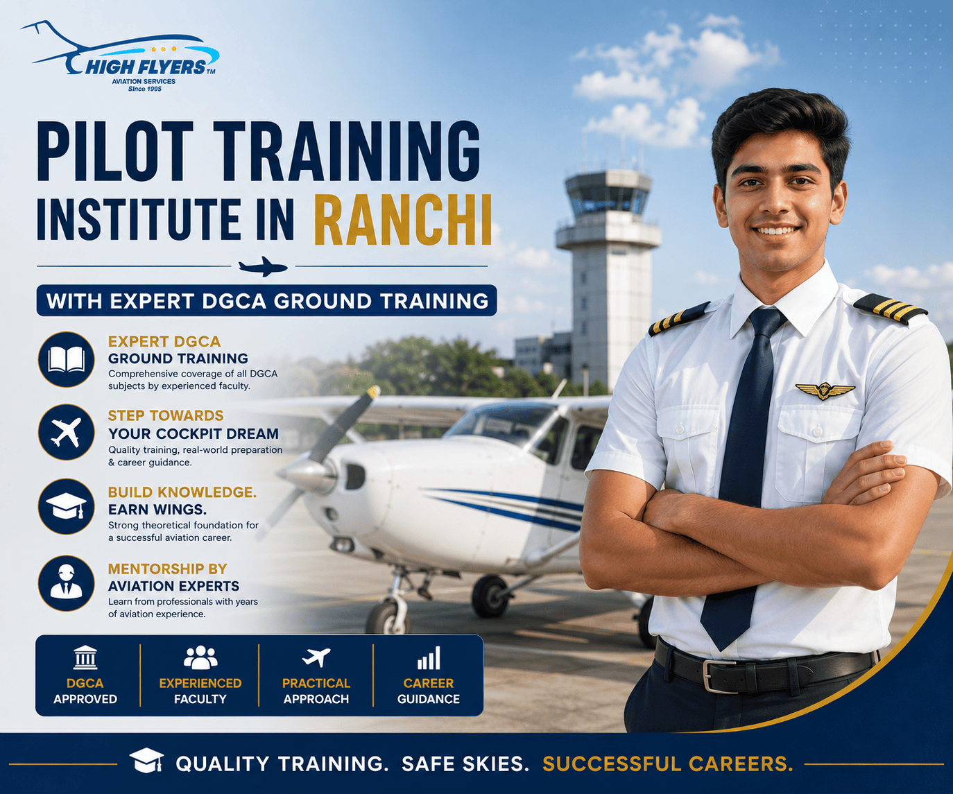 Pilot training institute in ranchi