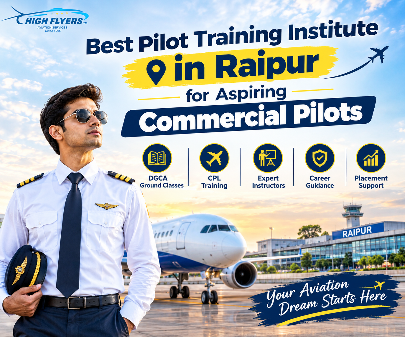 Best Pilot Training Institute in Raipur