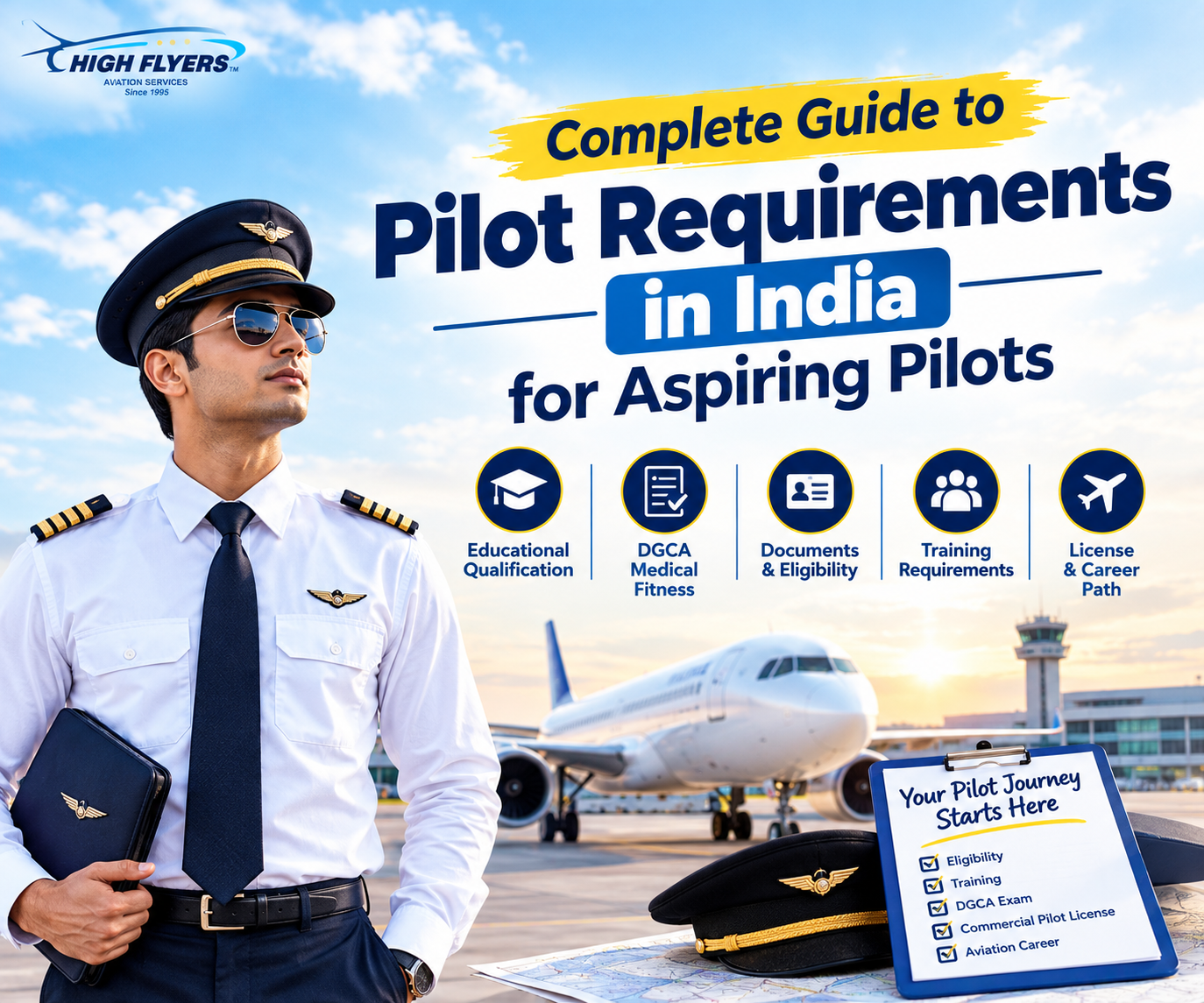 Complete Guide to Pilot Requirements in India for Aspiring Pilots
